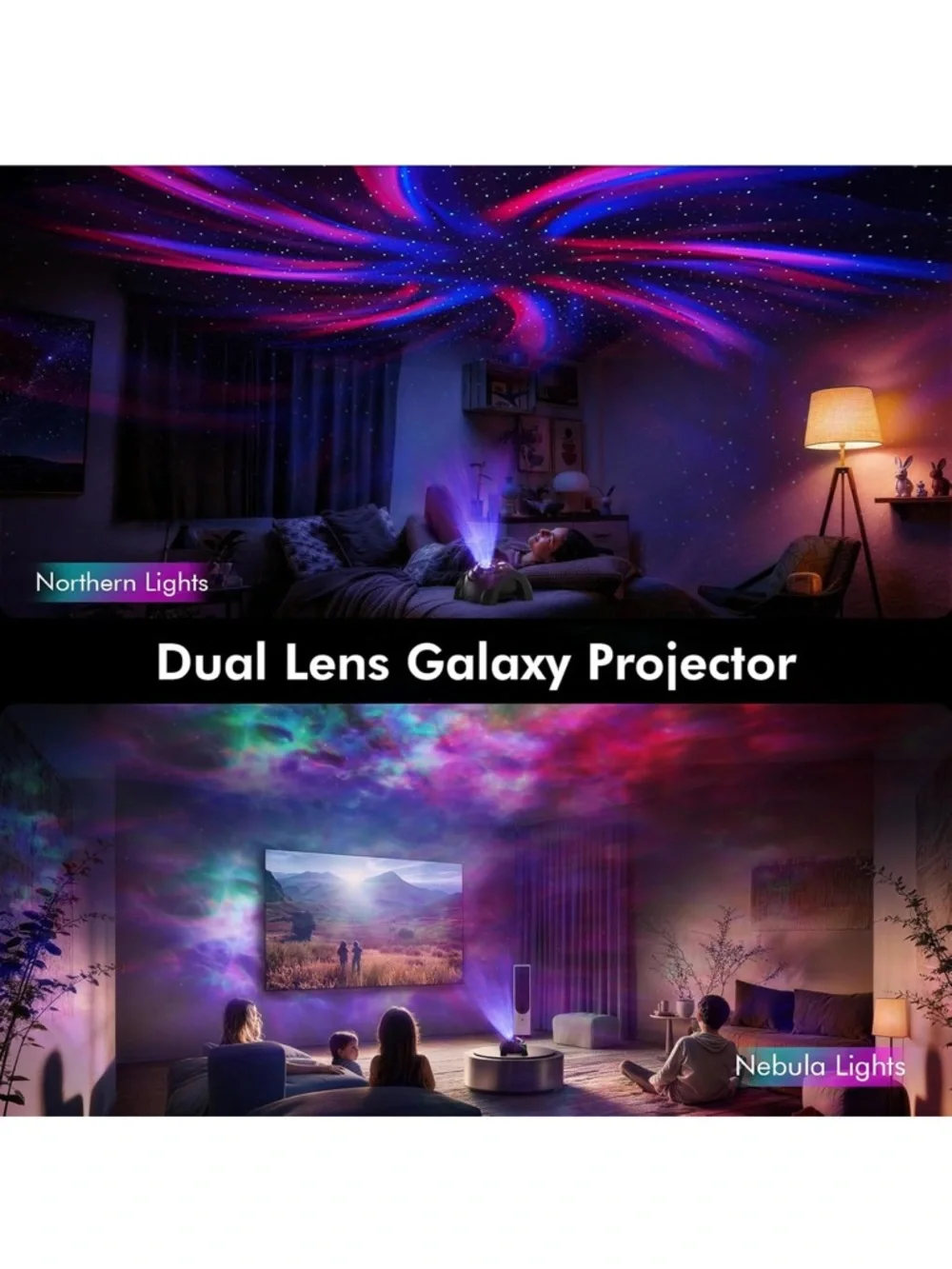 Stars projector for bedroom